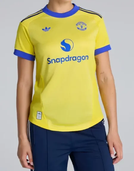 Manchester Women Goalkeeper Yellow T Shirt