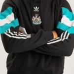 Newcastle United FC Originals Black Striped Hoodie