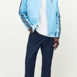 Adidas Adicolor Woven Firebird Blue Jacket