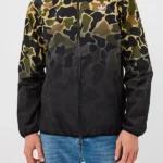 Adidas Camo Windbreaker Jacket
