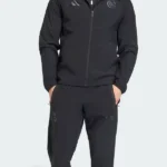 Adidas Madrid Windbreaker Black Jacket