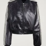 Adidas Pleather Leather Jacket