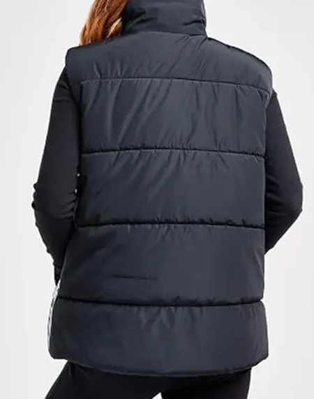 3 Stripes Insulated Black Vest