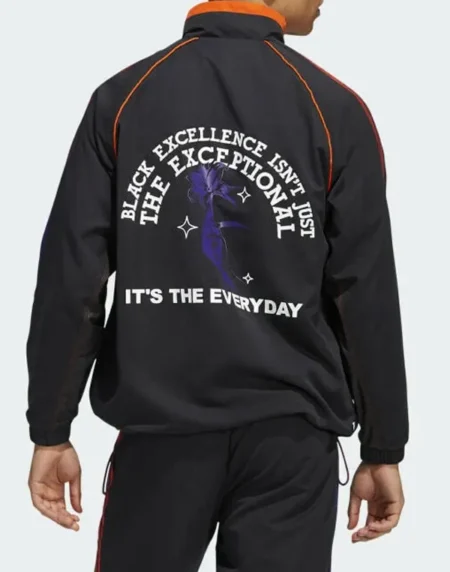 Adidas Windbreaker Black Jacket