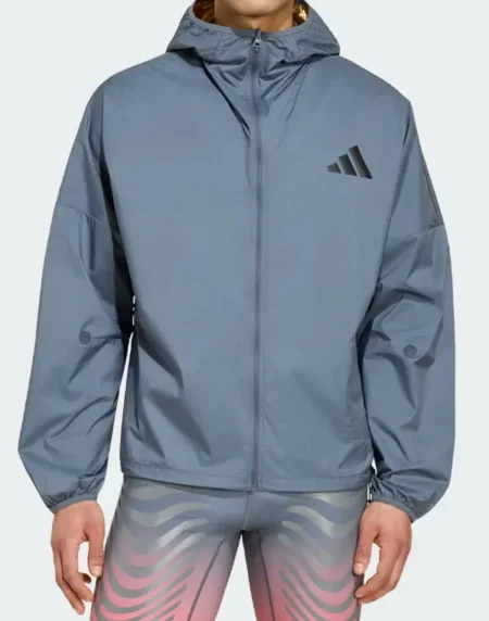 Adizero Running Gray Blaze Jacket