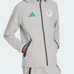 Algeria Tiro Windbreaker Gray Jacket