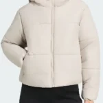 EssentiaIs Insulated Beige Puffer Jacket
