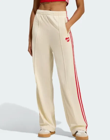 Firebird Loose Track Cream Pants