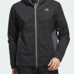 Golf Rdy Rain Black Jacket