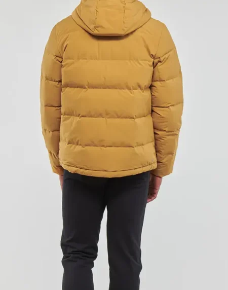 Helionic Back Brown Puffer Hoodie