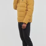 Helionic Brown Puffer Hoodie