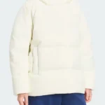 Helionic Puffer Off White Jacket