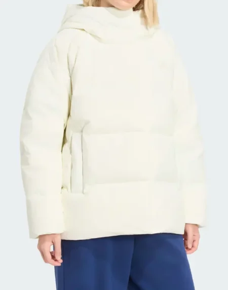 Helionic Puffer Off White Jacket