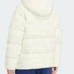 Helionic Puffer White Jacket