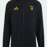 Juventus Windbreaker Black Jacket