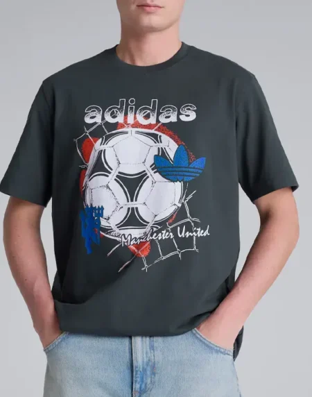 Manchester Graphic Gray T Shirt