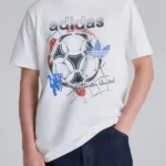 Manchester White Graphic T Shirt