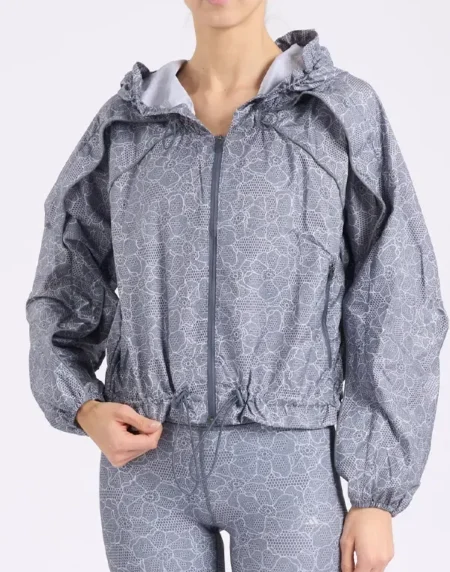 McCartney Running Print Gray Jacket