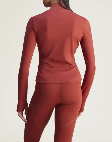Adidas McCartney Midlayer Burnt Sienna Jacket