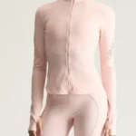 Mccartney Pink Training Midlayer Jacket