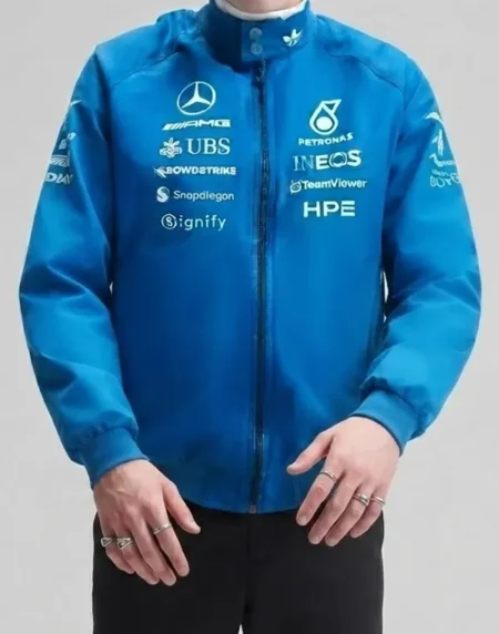 Mercedes Petronas Team Blue Jacket