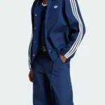 Stripes Blue Coaches Jacket