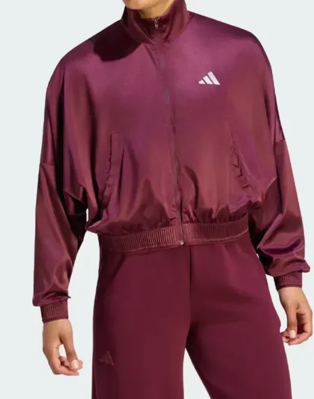 Tennis Climacool Cover Maroon Jacket