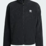 Trefoil Essentials Teddy Fleece Black