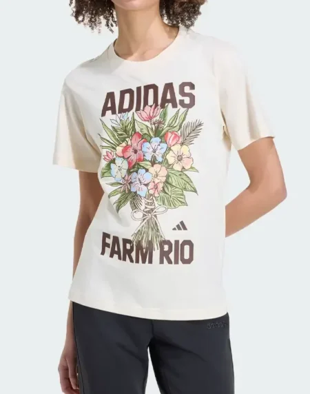 X Farm Rio Graphic White T Shirt