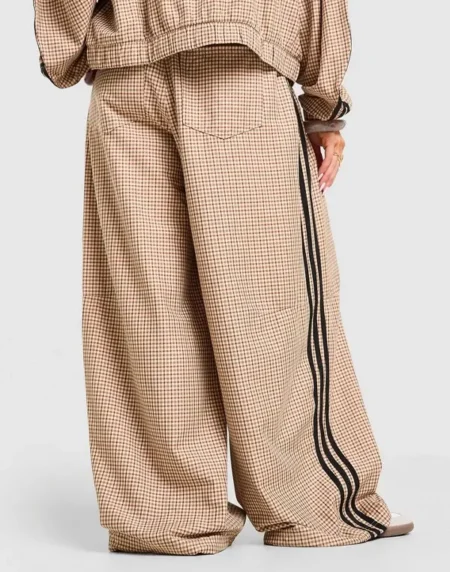 3 Stripes Checks Track Pants