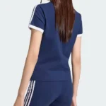 3 Stripes Slim Blue Shirt