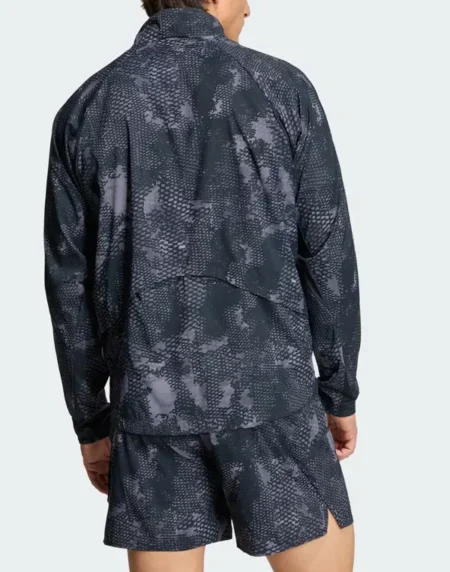 ADI365 Animal Print Iconic Black Jacket