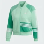 Adicolor Crop Green Track Jacket