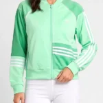 Adicolor Crop Track Green Jacket