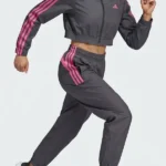 Adicolor Cropped Black Track Jacket