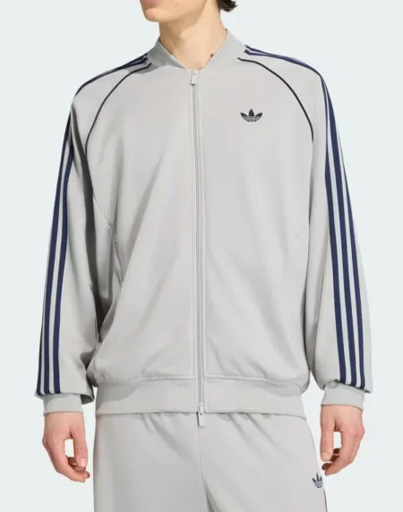 Adicolor Loose Gray Track Top