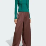 Adicolor Wide Fleece Track Brown Pants
