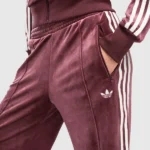 Adidas 3 Stripe Velour Pants