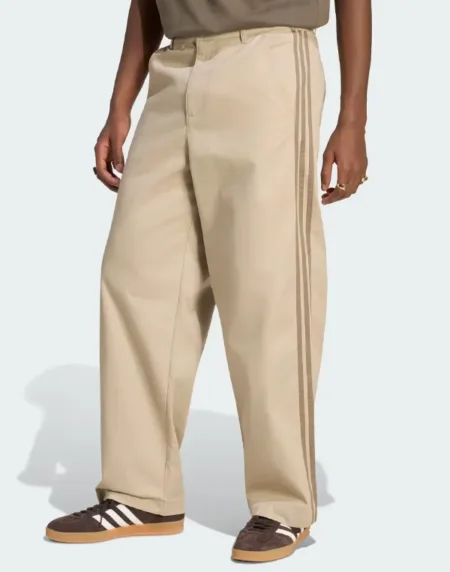 Adidas 3 Stripes Pleated Pants