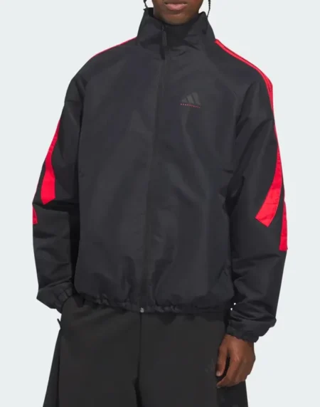 Adidas Woven Track Black Jacket