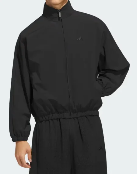 Adidas Basketball Track Black Jacket