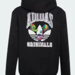 Adidas Brawl Graphic Loose Black Hoodie