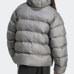 Adidas Commercial Back Puffer Gray Jacket