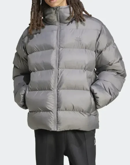 Adidas Commercial Puffer Gray Jacket