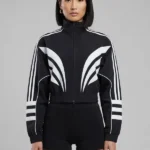 Adidas Crop Woven Black Jacket