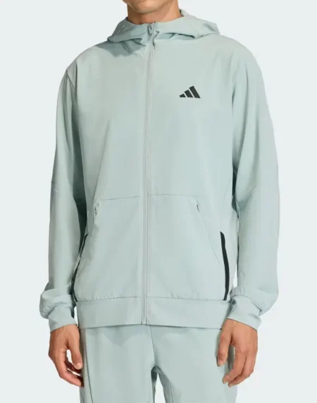 Adidas D4T Workout Full Zip Hoodie