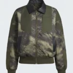 Adidas Eqt Aop Green Track Jacket