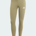 Adidas Essentials 3 Stripes Olive Green Pants
