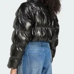 Adidas Essentials Glossy Cropped Jacket
