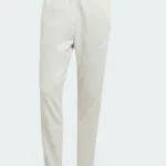 Adidas Essentials tripes White Pants